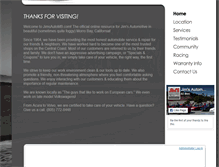 Tablet Screenshot of jimsautomb.com